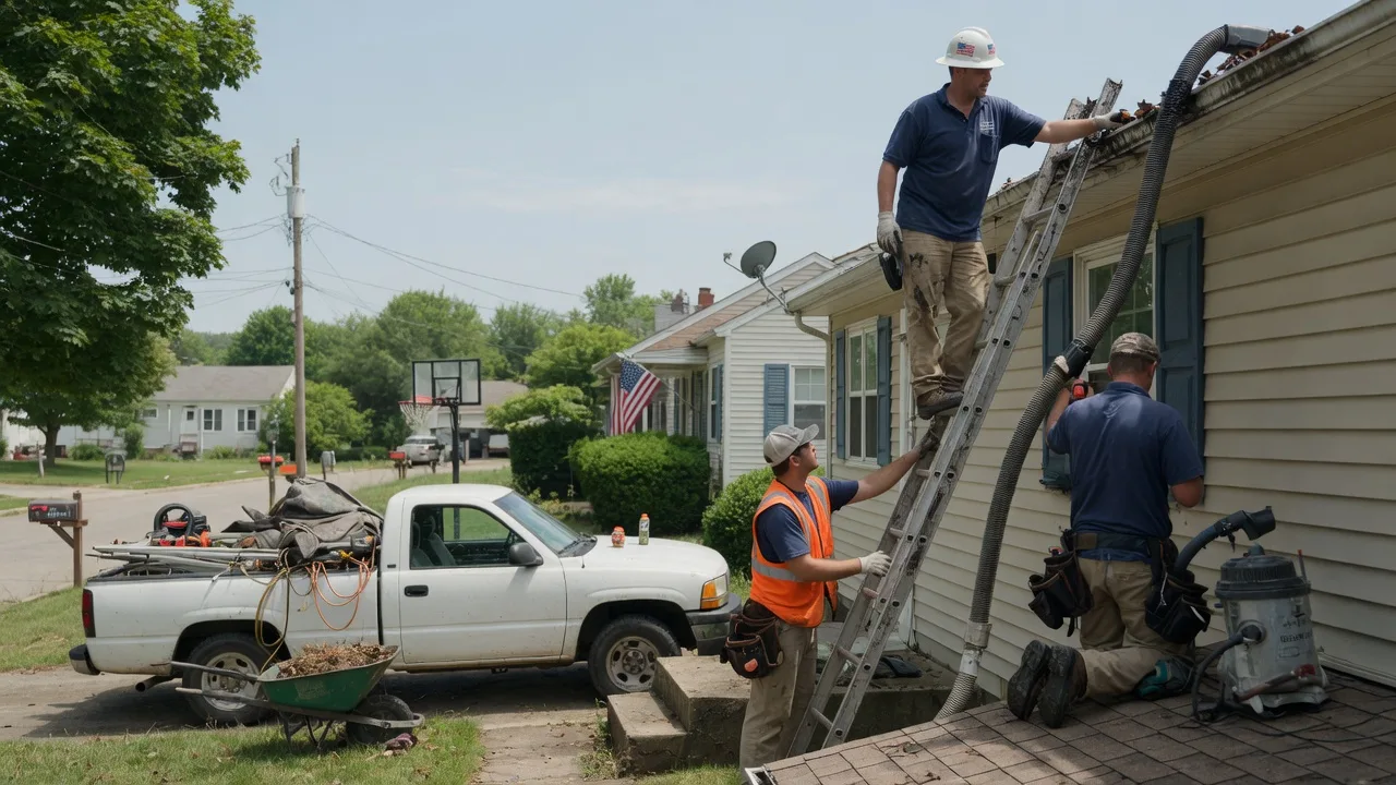 Gutter Installation in Hoyleton, IL near me